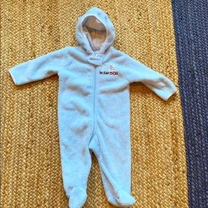 Baby blue bunting 6-9 months.